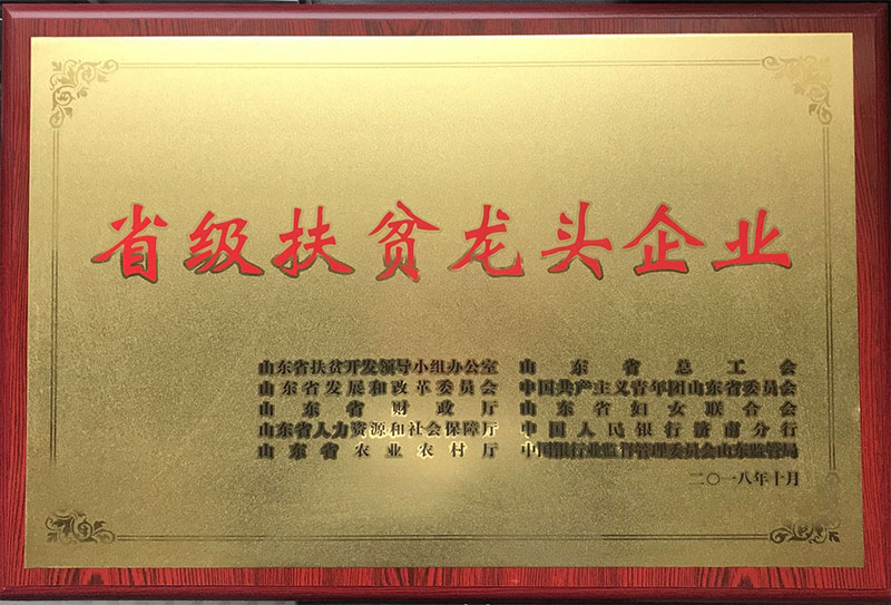 省级龙头扶贫企业